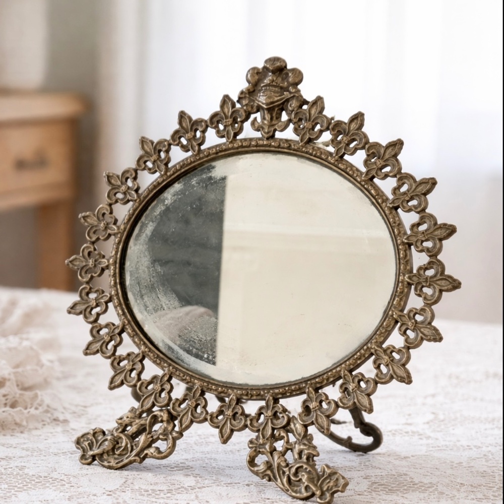 Vintage Cottagecore mirror